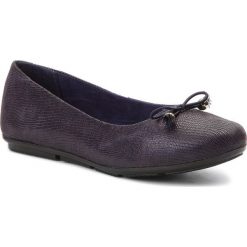 Baleriny LASOCKI - OCE-MELA-03 Granatowy. Niebieskie baleriny damskie Lasocki, bez wzorów, ze skóry, bez obcasa. W wyprzedaży za 59,98 zł.