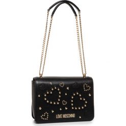 Torebka LOVE MOSCHINO - JC4031PP1ALE0000 Nero. Czarne torebki klasyczne damskie Love Moschino, bez wzorów, ze skóry ekologicznej, eleganckie, bez dodatków. W wyprzedaży za 759,00 zł.