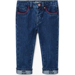 Jeansy dziewczęce: Mango Kids – Jeansy dziecięce Free 80-104 cm