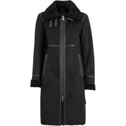 SAKI Płaszcz Zola Czarny female czarny 46. Czarne kurtki damskie SAKI, na zimę, s, w paski, z zamszu, eleganckie, bez kaptura. Za 1299,00 zł.