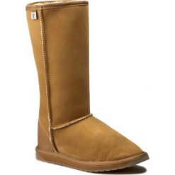 Buty EMU AUSTRALIA - Platinum Stinger Hi WP10001 Chestnut. Czarne buty zimowe damskie marki Kazar, z futra, przed kolano, na wysokim obcasie, na koturnie. W wyprzedaży za 569,00 zł.