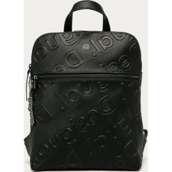 Desigual - Plecak. Zielone plecaki damskie Desigual, bez wzorów, z poliesteru. Za 359,90 zł.