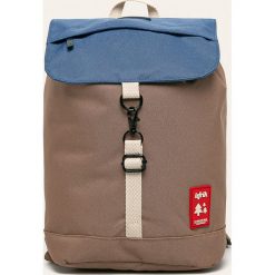 Lefrik - Plecak. Szare plecaki damskie Lefrik, z aplikacjami, z poliesteru. Za 169,90 zł.