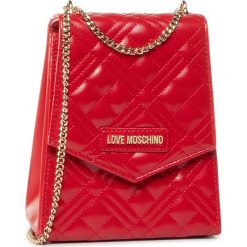 Torebka LOVE MOSCHINO - JC4246PP0AKA0500 Rosso. Czerwone torebki klasyczne damskie Love Moschino, bez wzorów, ze skóry ekologicznej, wizytowe, bez dodatków. W wyprzedaży za 339,00 zł.