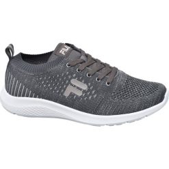Sneakersy męskie Fila popielate. Szare sneakersy męskie Fila, bez zapięcia. Za 159,90 zł.