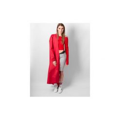RED BOMBER COAT. Czerwone płaszcze damskie marki Rest_factory, s, z aplikacjami, z poliesteru. Za 349,90 zł.