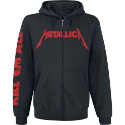 Bluzy męskie: Metallica Kill 'Em All Bluza z kapturem rozpinana czarny