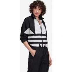 Adidas Originals Kurtka Czarny. Czarne kurtki damskie adidas Originals, bez wzorów, z materiału. Za 309,95 zł.