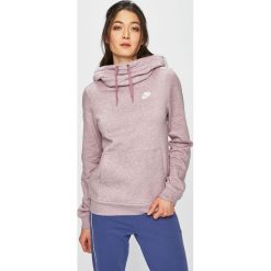 Nike Sportswear - Bluza. Szare bluzy damskie z kieszeniami marki Nike Sportswear, s, z bawełny, z kapturem. Za 169,90 zł.