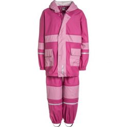 Kurtki dziewczęce przeciwdeszczowe: Playshoes REGEN ANZUG BASIC SET Kurtka przeciwdeszczowa pink/rose