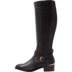 Buty zimowe damskie: Dorothy Perkins Wide Fit WIDE FIT WRIST Kowbojki i Buty motocyklowe black