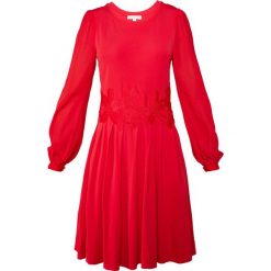 MICHAEL Michael Kors ELEV COMBO DRES Sukienka z dżerseju true red. Czerwone sukienki dresowe marki MICHAEL Michael Kors, xs. W wyprzedaży za 579,50 zł.