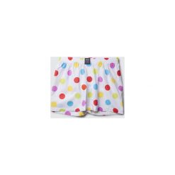 Spodenki do spania męskie KOLOROWE KROPKI. Szare piżamy męskie HisOutfit, xl, bez wzorów, z bawełny, bez rękawów. Za 79,00 zł.