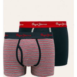 Pepe Jeans - Bokserki Taron (2 pack). Niebieskie bokserki męskie z elastanu. W wyprzedaży za 99,90 zł.