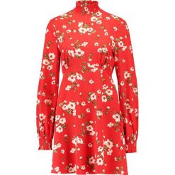 Sukienki: Fashion Union BUNNY HIGH NECK Sukienka letnia red