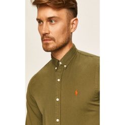 Polo Ralph Lauren - Koszula. Zielone koszule męskie Polo Ralph Lauren, s, bez wzorów, z bawełny, casualowe, polo, z długim rękawem. Za 469,90 zł.