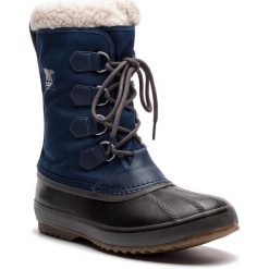 Śniegowce SOREL - 1964 Pac Nylon NM1440 Collegiate Navy/Carbon 465. Niebieskie śniegowce męskie marki Sorel, bez zapięcia. W wyprzedaży za 339,00 zł.