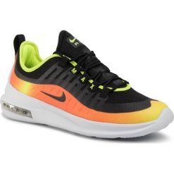 Buty NIKE - Air Max Axis Prem AA2148 006 Black/Black/Volt/Total Orange. Czarne półbuty męskie Nike, na co dzień, bez wzorów, z tworzywa sztucznego, bez zapięcia. Za 469,00 zł.