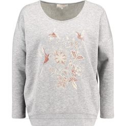 Bluzy damskie: Cream JANA SWEATSHIRT Bluza light grey melange