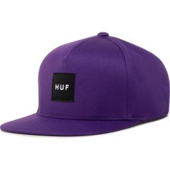 Czapka z daszkiem HUF - Essentials Box Snapbac HT00343 Grape. Fioletowe czapki męskie HUF, bez wzorów, z bawełny. Za 169,00 zł.