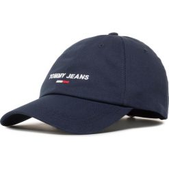 Czapka z daszkiem TOMMY JEANS - Tjw Sport Cap AW0AW08574 C87. Niebieskie czapki damskie Tommy Jeans, bez wzorów, z bawełny. Za 139,00 zł.