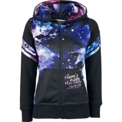 Full Volume by EMP Freaking Out Loud Bluza z kapturem rozpinana damska czarny. Czarne bluzy damskie z kapturem marki Full Volume by EMP, xl, z nadrukiem. Za 144,90 zł.