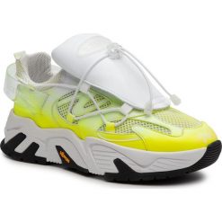 Sneakersy ICEBERG - Kakkoi 20EID1680D Bianco. Żółte półbuty damskie Iceberg, ze skóry. W wyprzedaży za 1279,00 zł.