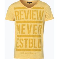 Review - T-shirt męski, żółty. Żółte t-shirty męskie z nadrukiem Review, m. Za 39,95 zł.
