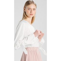 Bluzki damskie: Vila VIJENNER BOW Bluzka white
