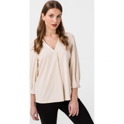 Vero Moda Jean Bluzka Beżowy. Brązowe bluzki damskie Vero Moda, s, bez wzorów, z wiskozy, bez kołnierzyka, bez rękawów. Za 131,95 zł.
