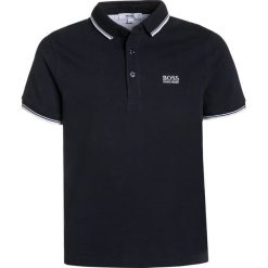 T-shirty chłopięce: BOSS Kidswear MANCHES COURTES Koszulka polo bleu cargo