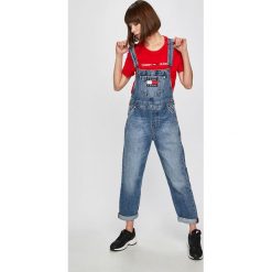 Tommy Jeans - Ogrodniczki. Niebieskie jeansy damskie Tommy Jeans, s. W wyprzedaży za 499,90 zł.