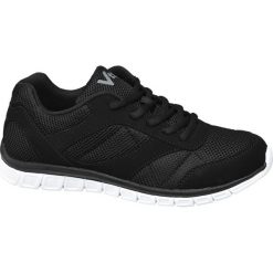 Sneakersy damskie Vty czarne. Czarne sneakersy damskie marki Vty, z materiału. Za 99,90 zł.