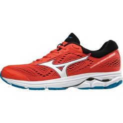 Buty Mizuno Wave Rider 22 M Biało-Pomarańczowe. Pomarańczowe buty sportowe męskie marki Mizuno, bez zapięcia, do biegania, mizuno wave. Za 449,99 zł.