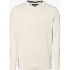 Marc O'Polo - Sweter męski, biały. Białe swetry męskie Marc O'Polo, xl, bez wzorów, z bawełny, polo, bez kaptura. Za 399,95 zł.