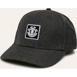 Element - Czapka. Szare czapki męskie Element, z aplikacjami, z wełny. Za 99,90 zł.