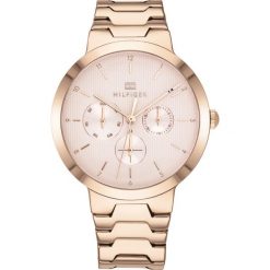 Tommy Hilfiger Zegarek Beżowy. Brązowe zegarki damskie TOMMY HILFIGER, złote. Za 927,95 zł.