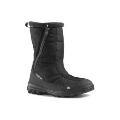 Śniegowce turystyczne SH100 X-Warm męskie. Czarne śniegowce męskie QUECHUA, bez zapięcia. Za 129,99 zł.