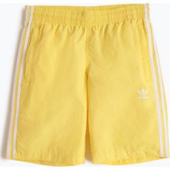 Adidas Originals - Męskie spodenki kąpielowe, żółty. Żółte kąpielówki męskie adidas Originals, l, w paski, do pływania. Za 179,95 zł.