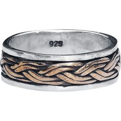 EtNox Magic and Mystic Celtic Knot Pierścień srebrny. Szare sygnety męskie marki etNox Magic and Mystic, srebrne. Za 121,90 zł.