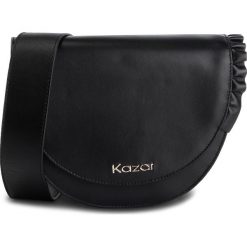 Torebka KAZAR - Birch 39599-01-00 Black. Czarne listonoszki damskie Kazar, bez wzorów, ze skóry, bez dodatków. W wyprzedaży za 449,00 zł.