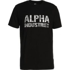 T-shirty męskie z nadrukiem: Alpha Industries CAMO PRINT Tshirt z nadrukiem black/white