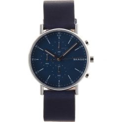 Zegarki męskie: Zegarek SKAGEN – Signatur SKW6463 Blue/Silver
