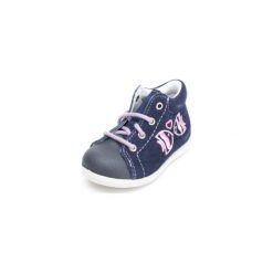 Pepino Girls Buty do nauki chodzenia Sandy nautic (wąskie) - niebieski - Gr.Moda (6 - 24 miesięcy ). Niebieskie buciki niemowlęce chłopięce marki Pepino, na sznurówki. Za 229,00 zł.