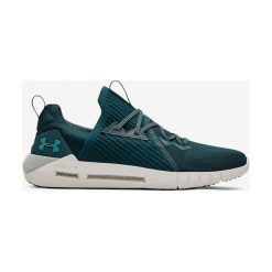Under Armour HOVR™ Tenisówki Niebieski Zielony. Niebieskie trampki męskie Under Armour, bez wzorów, ze skóry, bez zapięcia. Za 498,95 zł.