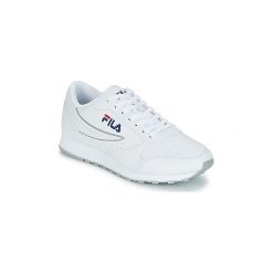 Buty Fila ORBIT LOW WMN. Białe trampki i tenisówki damskie Fila, bez wzorów, bez zapięcia. Za 249,99 zł.
