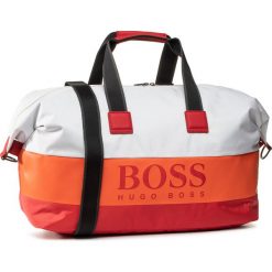 Torba BOSS - Pixel St 50429898 600. Białe torby podróżne Boss, bez wzorów, z materiału. W wyprzedaży za 829,00 zł.