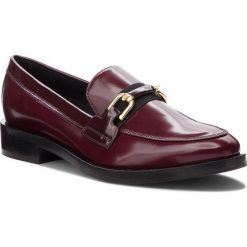Półbuty GEOX - D Brogue A D842UA 00038 C8351 Burgundy/Black. Czerwone półbuty damskie skórzane Geox, na obcasie. W wyprzedaży za 409,00 zł.