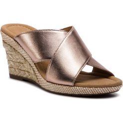 Espadryle GABOR - 82.829.94 Rame (Bast). Czerwone espadryle damskie marki Gabor, z materiału, na obcasie. W wyprzedaży za 269,00 zł.
