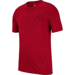 Koszulka Jordan Jumpman Air Embroidered Tee "Red" (AH5296-687). Czerwone koszulki męskie Jordan, m, bez wzorów, z bawełny, bez kołnierzyka, bez rękawów. Za 99,99 zł.